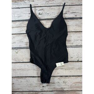 AMERICAN EAGLE AERIE XL BLACK One-piece SWIMSUIT NWT